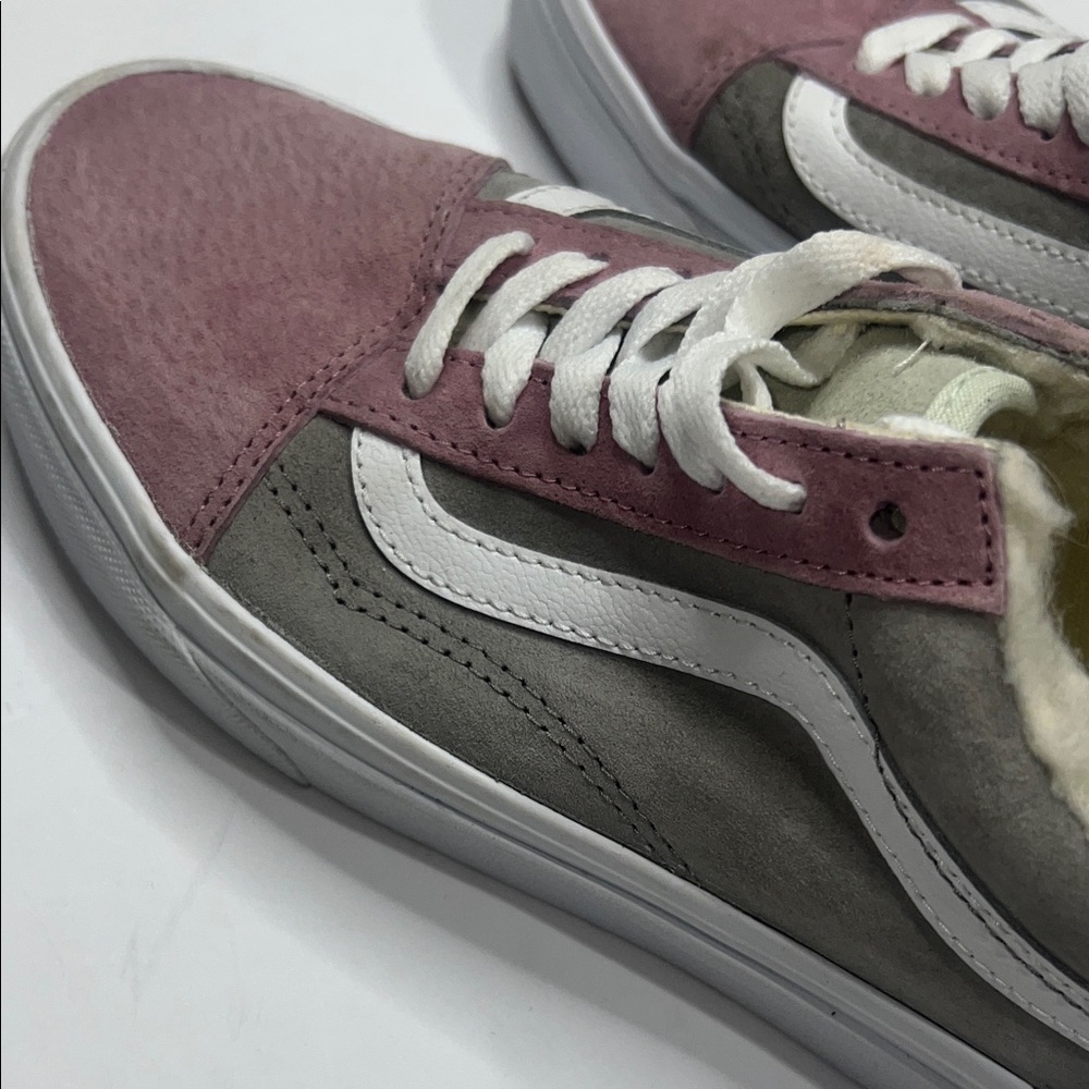 Vans Mauve and Charcoal Sneakers - Picture 3 of 10